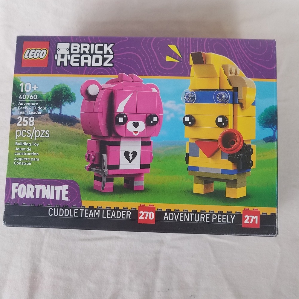 LEGO BrickHeadz Fortnite 40760 Adventure Peely Cuddle Team Leader New Sealed